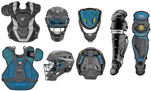 EASTON ELITE X 野球キャッチャー用具ボックスセット 中級/ネイビー/レッド